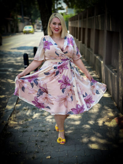 IDU Fashion - Stil fără măsură 9 rochia maria idufashion rochie evenimente plus size botez nunta roz bleu29