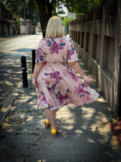 IDU Fashion - Stil fără măsură 10 rochia maria idufashion rochie evenimente plus size botez nunta roz bleu4