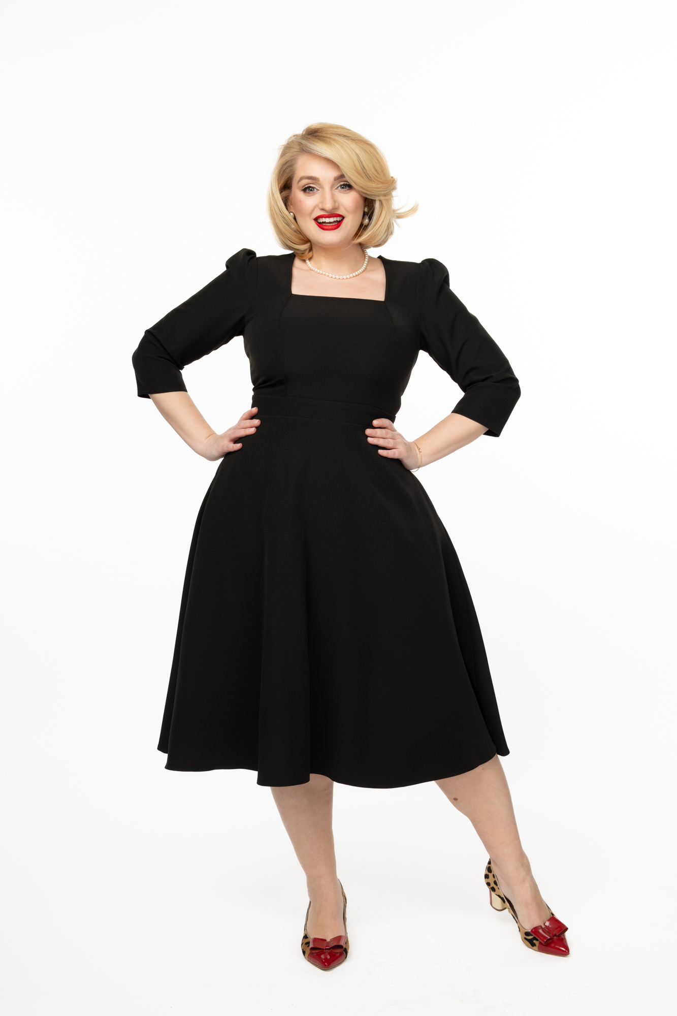 Easter Sale 43 Rochia Magda neagra idu fashion plus size ioana dumitrache3