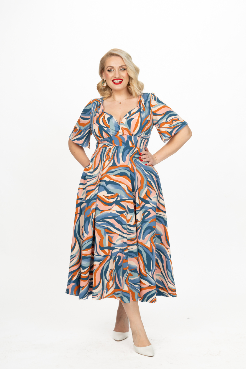 Easter Sale 31 Rochia TEODORITA rozbleu IDU FASHION ROCHIE PLUS SIZE IOANA DUMITRACHE6