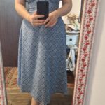 Rochia Raluca denim blue
