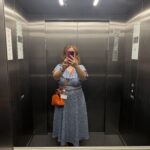 Rochia Raluca denim blue