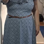 Rochia Raluca denim blue