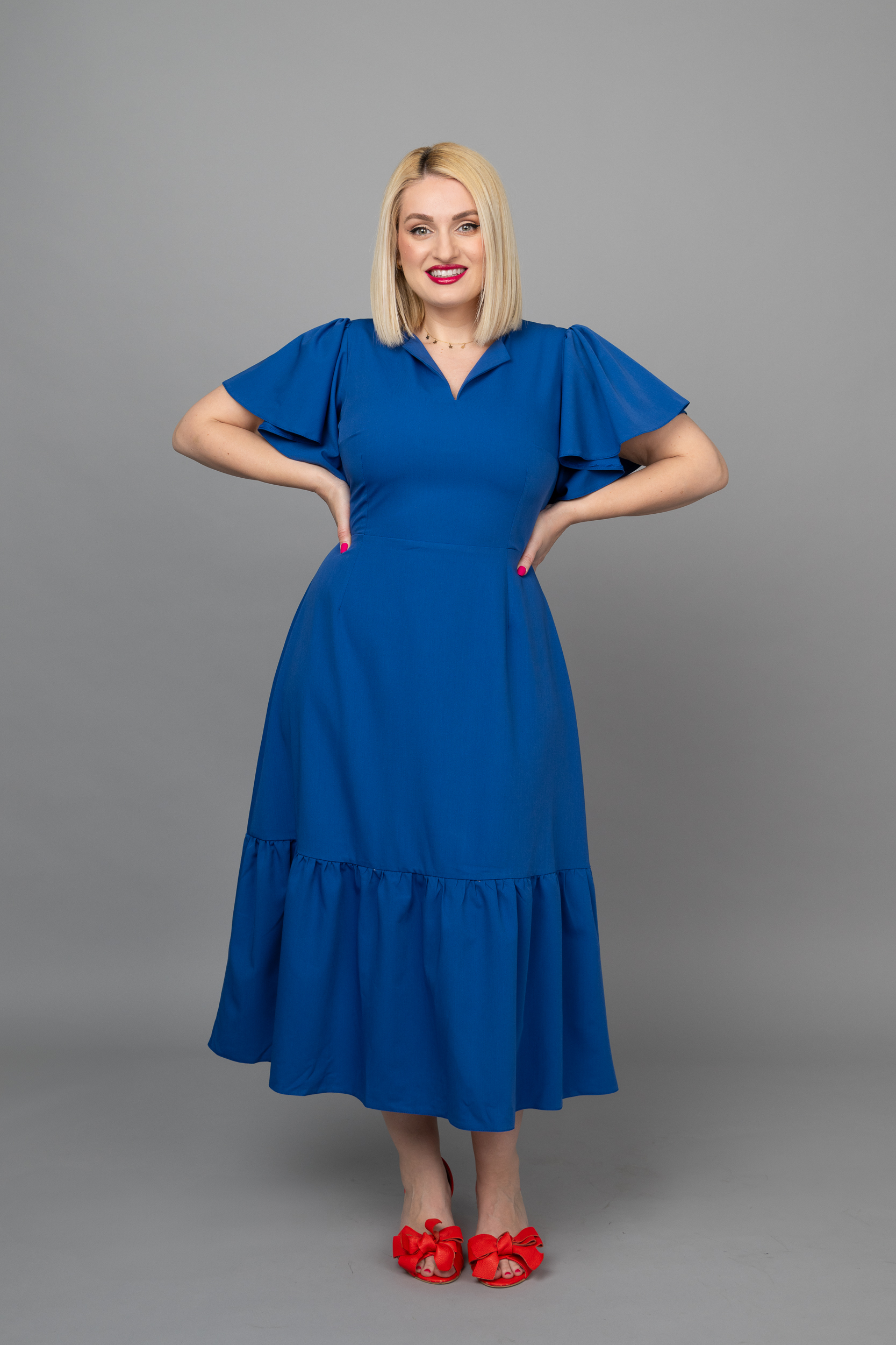 rochia inna ROYAL BLUE idu fashion ioana dumitrache meda topirceanu13