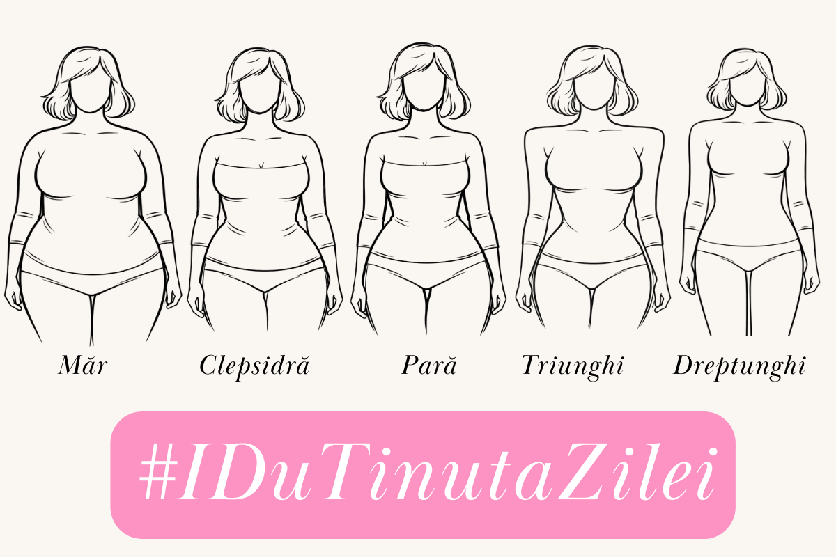 IDuTinutaZilei Hai sa ne descoperim forma corpului si cum ne ajuta daca o stim