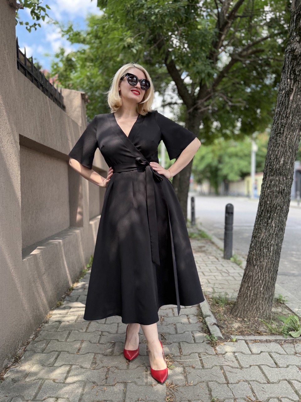 rochia maria neagra idu fashion plus size3