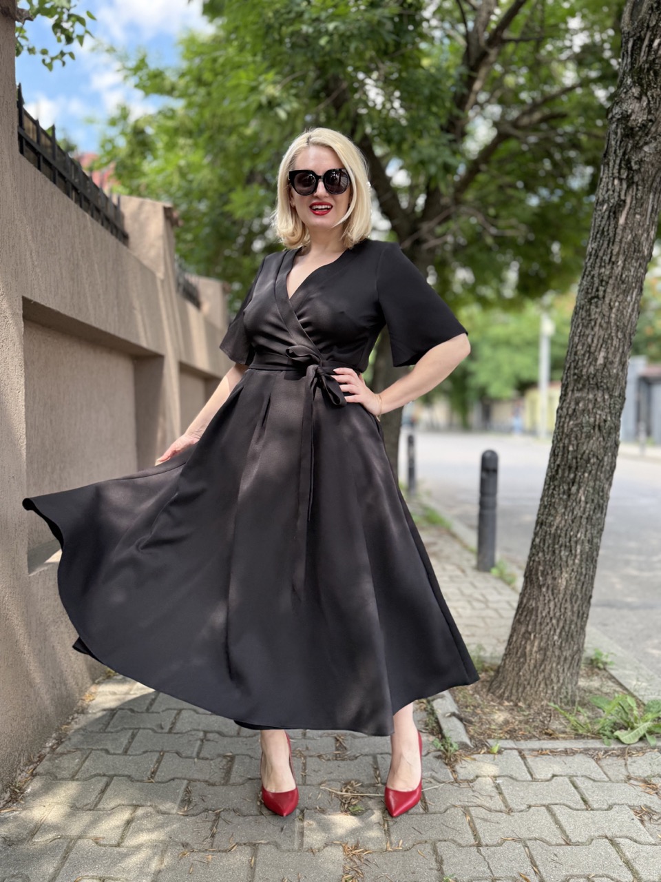 rochia maria neagra idu fashion plus size4